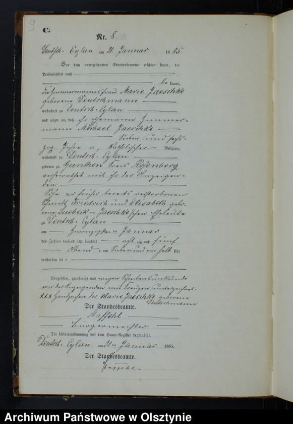 image.from.unit.number "Sterbe-Neben-Register Nr 1 - 127"