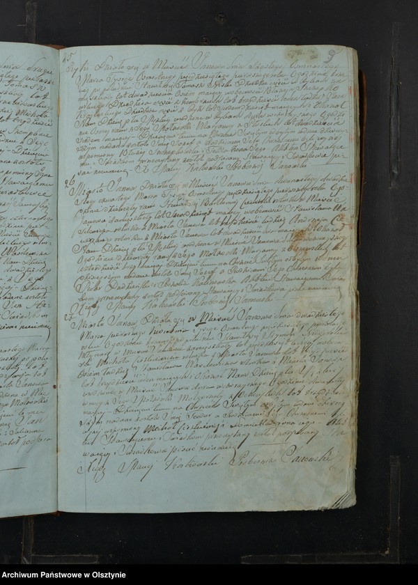 image.from.unit.number "Akta Urodzenia, Małżeństw, Zeyścia Parafii Janowo Powiatu Przasnyskiego Gubernij Płockiej z Roku 1851"