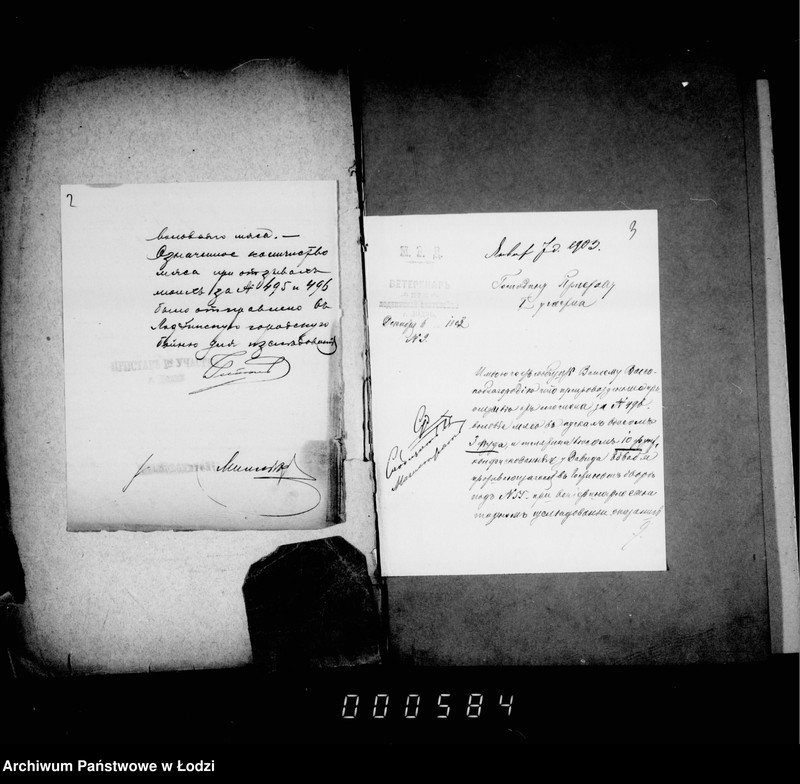 Obraz 6 z jednostki "O raspredelenji mjasa konfiskovannago na lodzinskoj gorodskoj skotobojne"