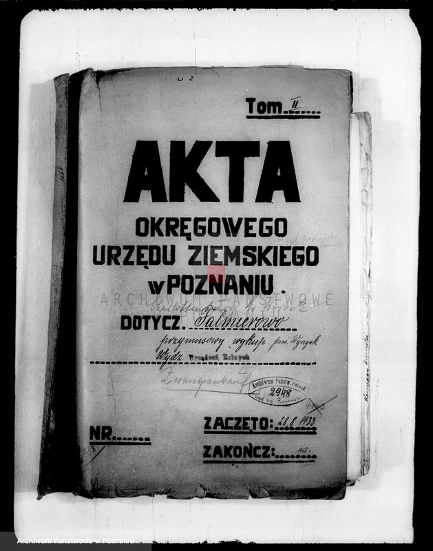 Obraz 4 z jednostki "Przymusowy wykup majątku Falmierowo powiatu wyrzyskiego"