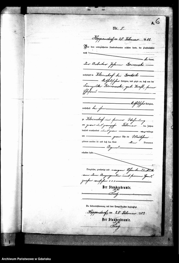 image.from.unit.number "Księga urodzeń"