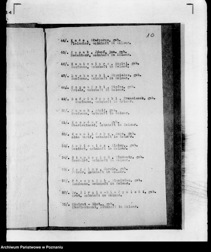 Obraz 14 z jednostki "/Lista Członków Związku Zachodniego w Śmiłowie, Morzewie i Zelgniewie powiatu chodzieskiego/"