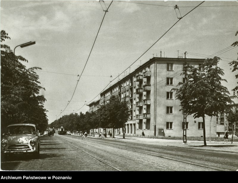 Obraz 1 z jednostki "Poznań - ulica Jarosława Dąbrowskiego"