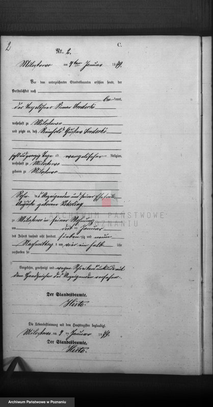 Obraz 4 z jednostki "Księga zgonów"