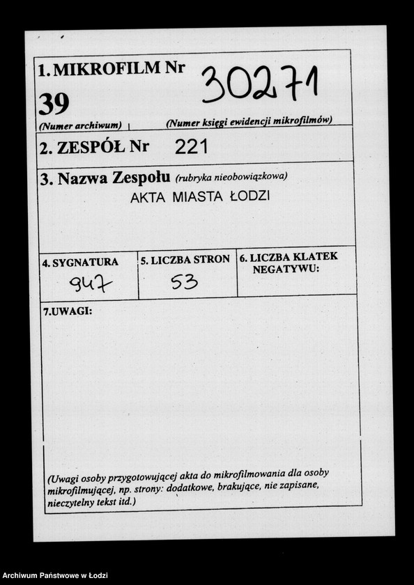 Obraz 2 z jednostki "Akta pobierania czynszu od obywateli miasta"