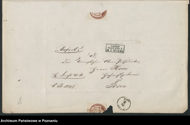 Obraz 14 z jednostki "Der Uebertritt polnischer und diesseitiger Untertanen auf preussisches und jenseitiges Gebiet während der polnischen Insurrektion und die dagegen getroffenen Massnahmen."