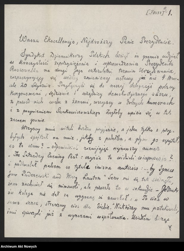 image.from.unit.number "Orłowski Józef; Załączniki: 1) list C. B. Orcutt