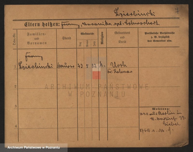 Obraz 9 z jednostki "Dzierbicka - Dzikiewicz"