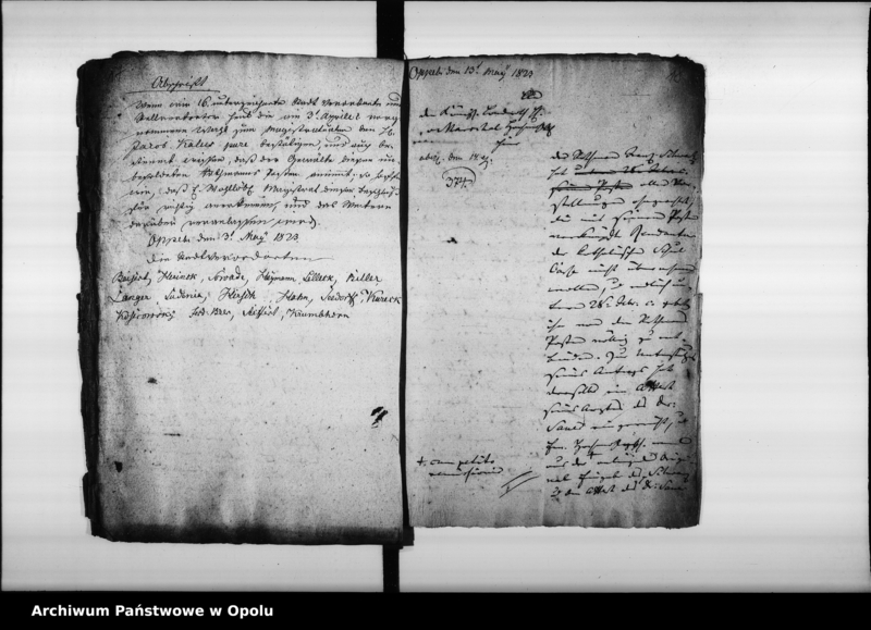 Obraz 14 z jednostki "Acta betreffend die Wahl und das Ausscheiden der Magistrats Mitglieder"