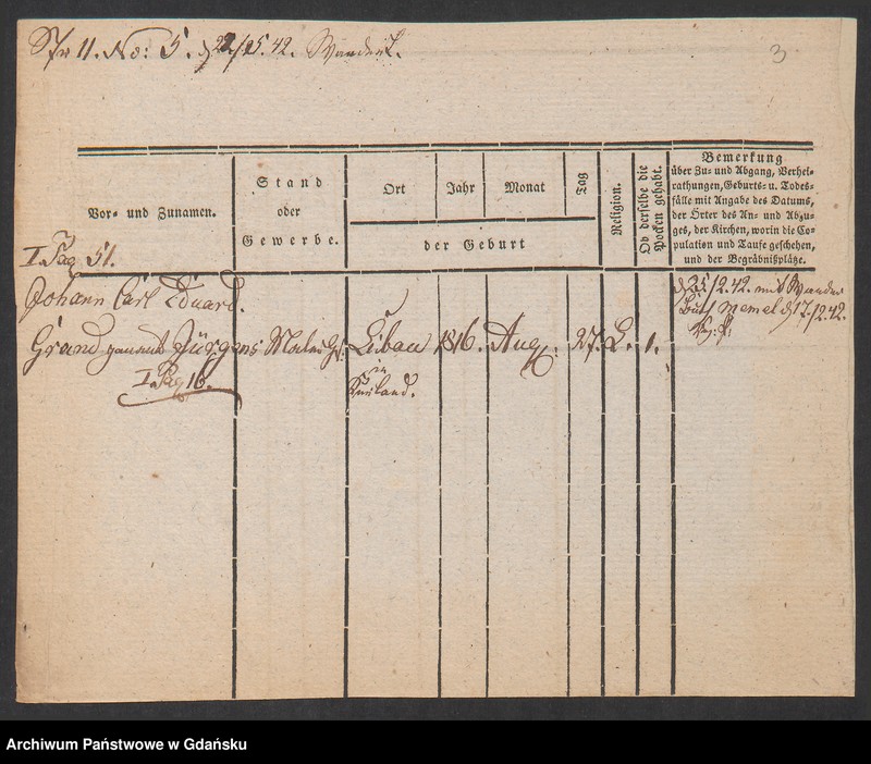 image.from.unit.number "Karty meldunkowe: Granass - Grau"