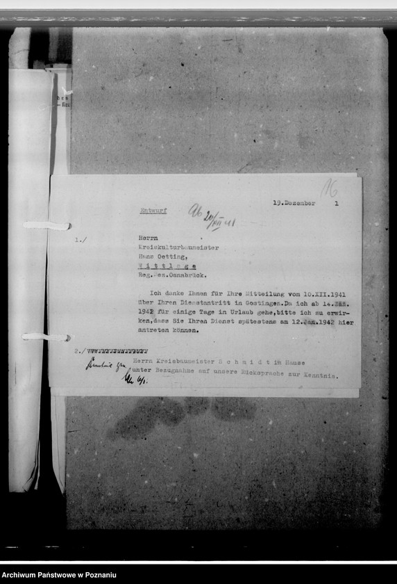 Obraz 20 z jednostki "Oetting, Hans - Kreisbaumeister"