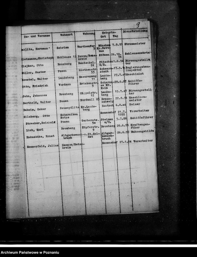 Obraz 13 z jednostki "Kriegsverdienstkreuze und Kriegsverdienstmedaillen- Vorschläge der Wasserstrassenverwaltung"