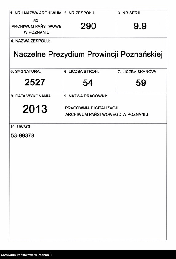 Obraz 1 z jednostki "Lose Papiere betreffend die revolutionäre Bewegung der Polen."