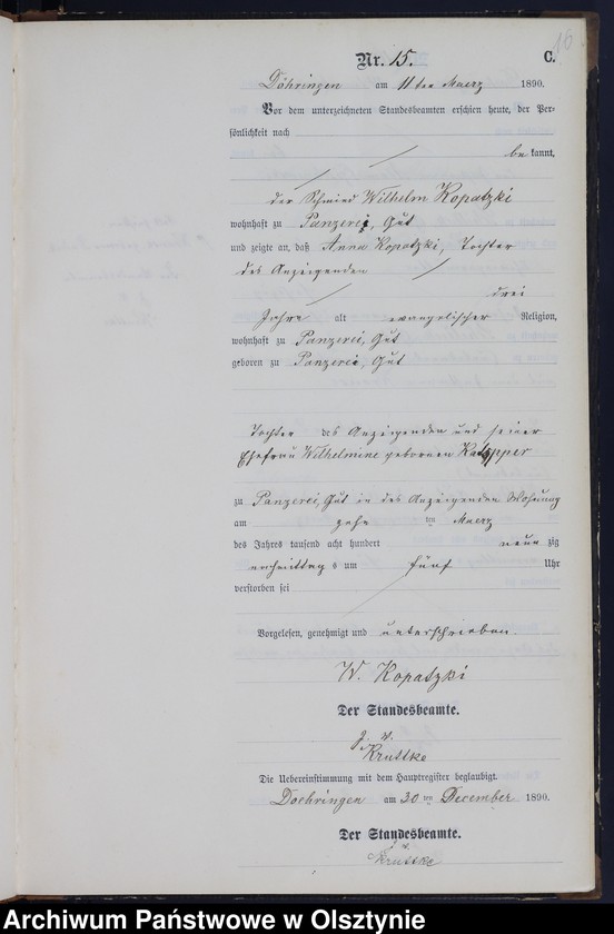 image.from.unit.number "Sterbe-Neben-Register Nr 1 - 67"