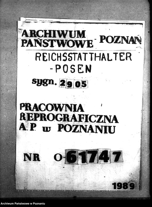 Obraz 1 z jednostki "Gestapo - Aussendienstelle Kalisch"