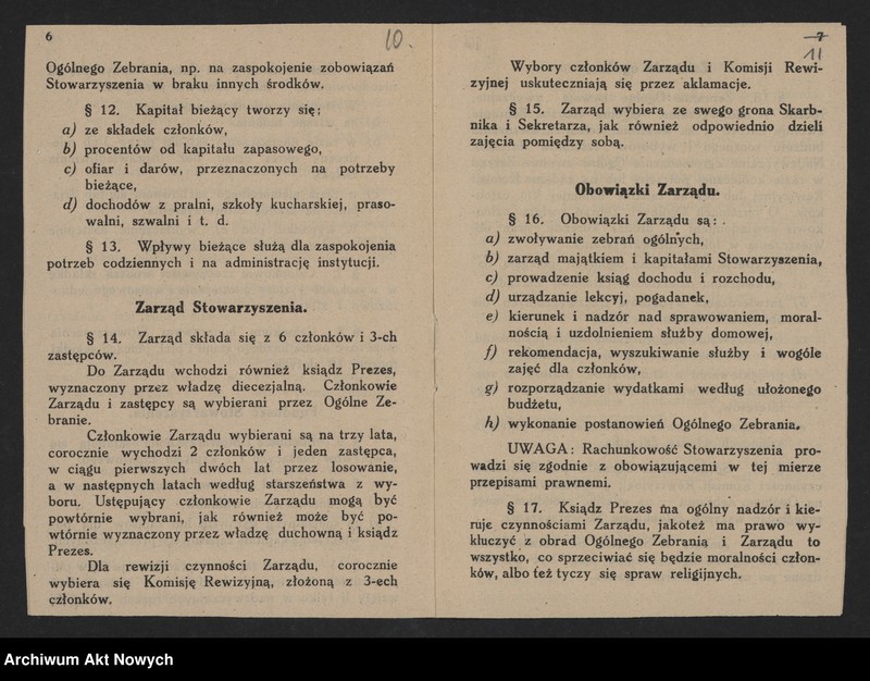 image.from.unit.number "Obuchowicz Br. (ks., prałat Katedry Kieleckiej, prezes Stowarzyszenia Katolickich Służących św. Zyty); Załączniki: a) Książka Członka i Statut Stowarzyszenia (druk); b) 1 fotografia; L.7"