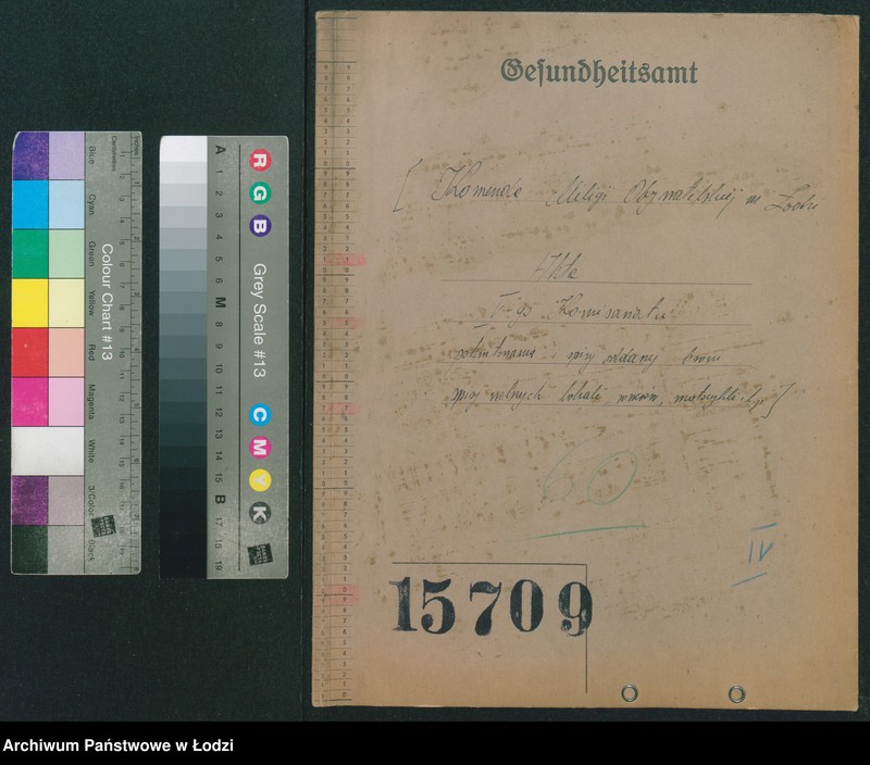 Obraz 2 z jednostki "[Akta V-go Komisariatu Milicji Obywatelskiej - pokwitowania i spisy oddanej broni, spisy wolnych lokali, rowerów i motocykli]"