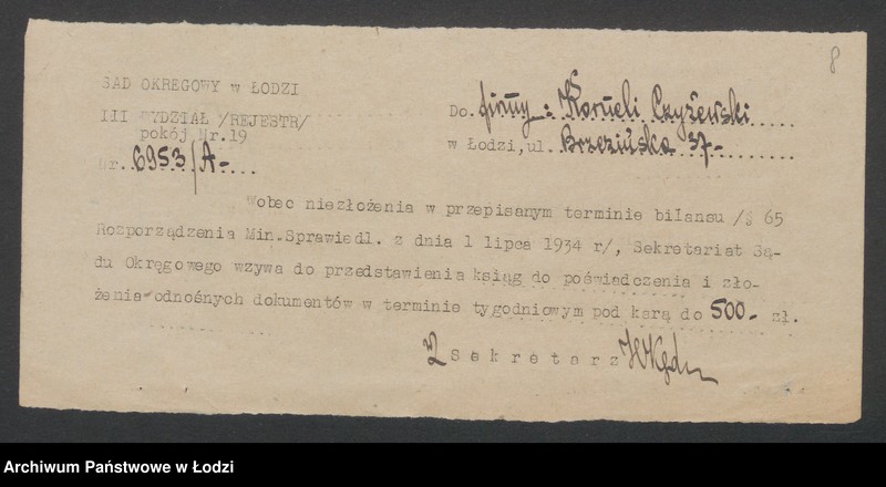 Obraz 10 z jednostki "Kornel Czyżewski – sklep spożywczy"