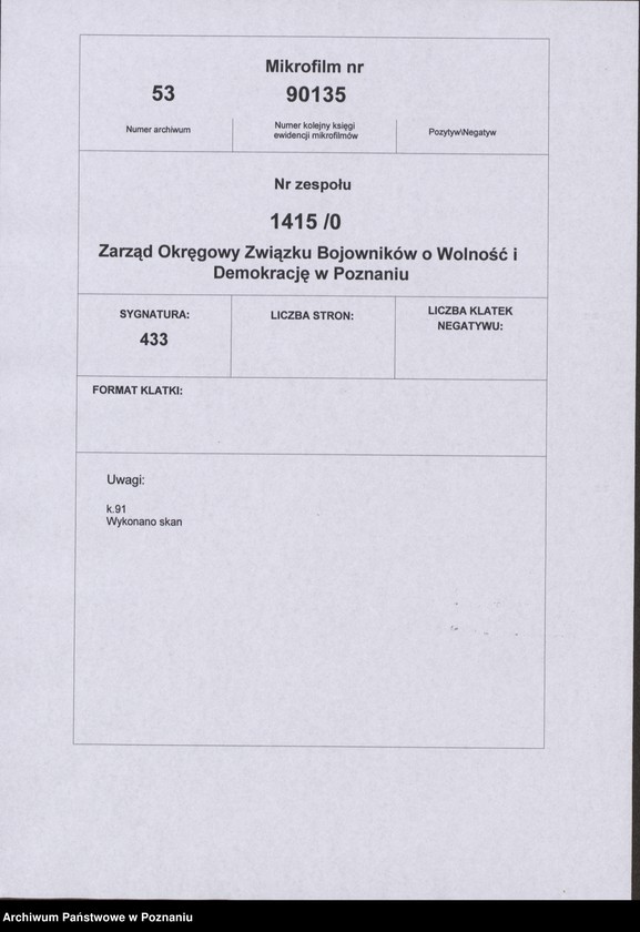 Obraz 5 z jednostki "Życiorysy powstańców wielkopolskich: K - tom X /Kozik Alfons - Kręglewski Edmund/."