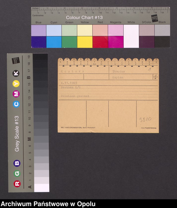 Obraz 3 z jednostki "[Kostorz Theodor, ur. 04.11.1903, zam. Beuthen]"