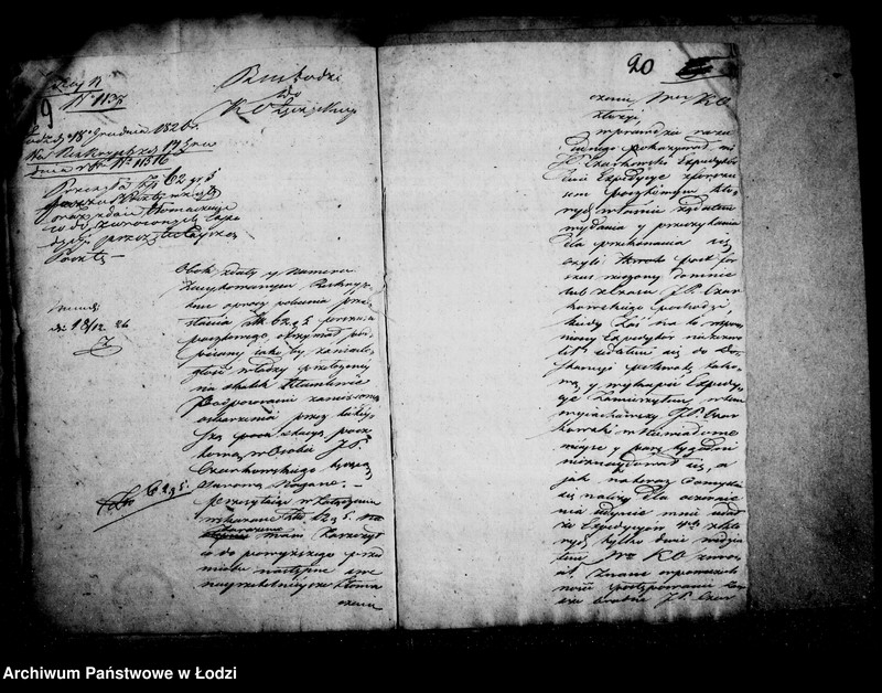 Obraz 17 z jednostki "Akta tyczące się egzekwowania należytości pocztowych"