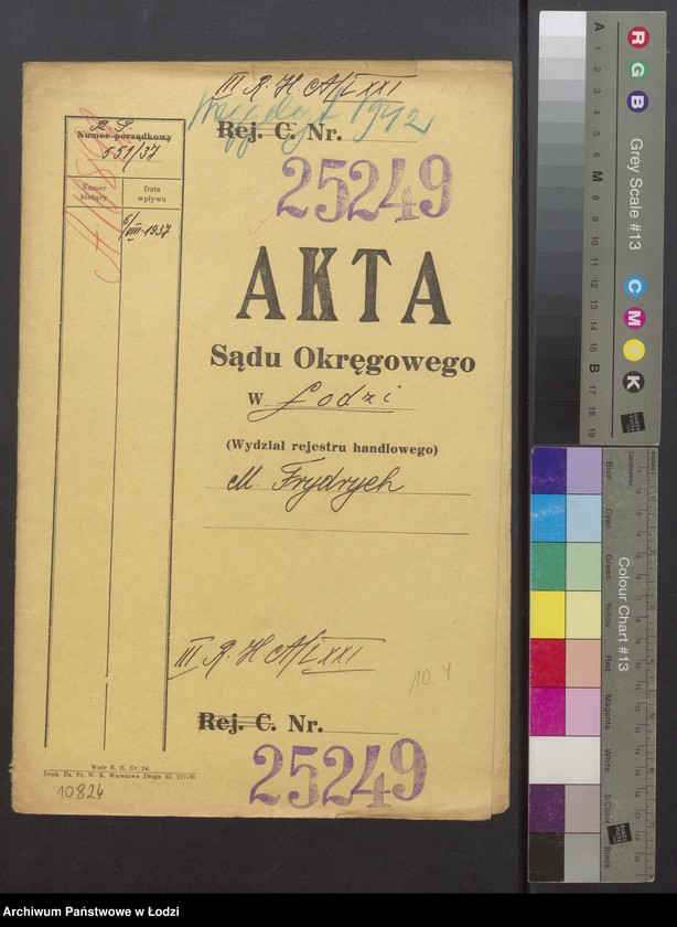 Obraz 2 z jednostki "Chaim Moszek Frydrych- przemysł drzewny"