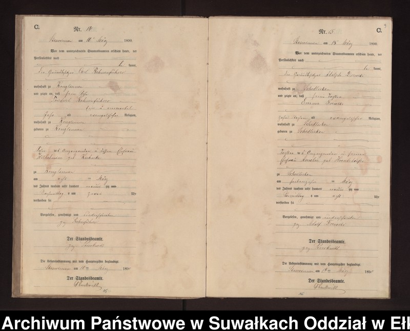 image.from.unit.number "Sterbe-Neben-Register des Preussischen Standes-Amtes Stasswinnen Kreis Loetzen"