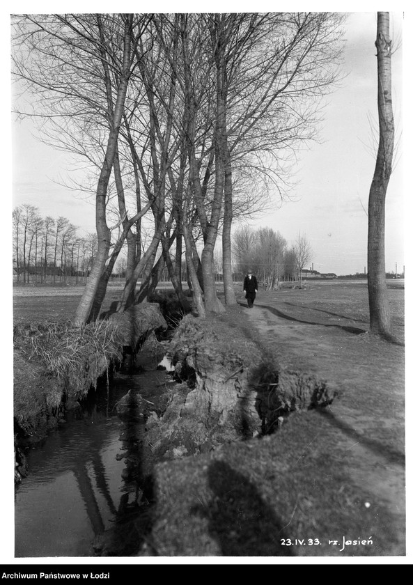 Obraz 1 z jednostki "Rzeka Jasień, mężczyzna 23.04.1933"