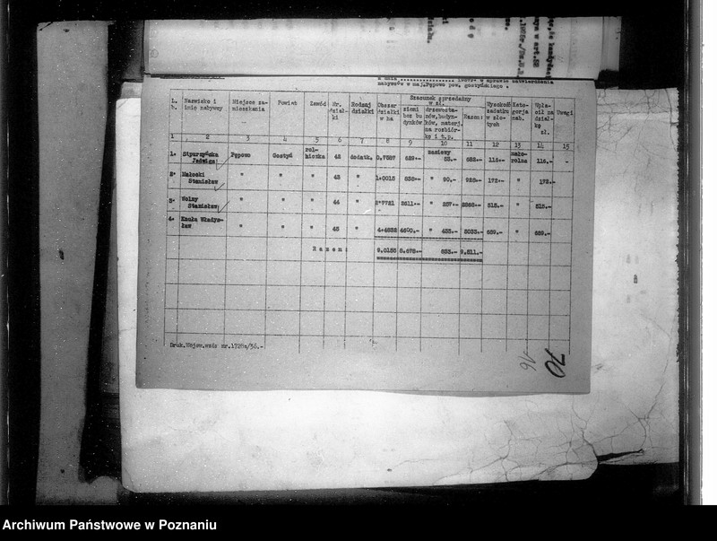 Obraz 20 z jednostki "Postępowanie techniczne przy parcelacji majątku Pępowo powiatu gostyńskiego"