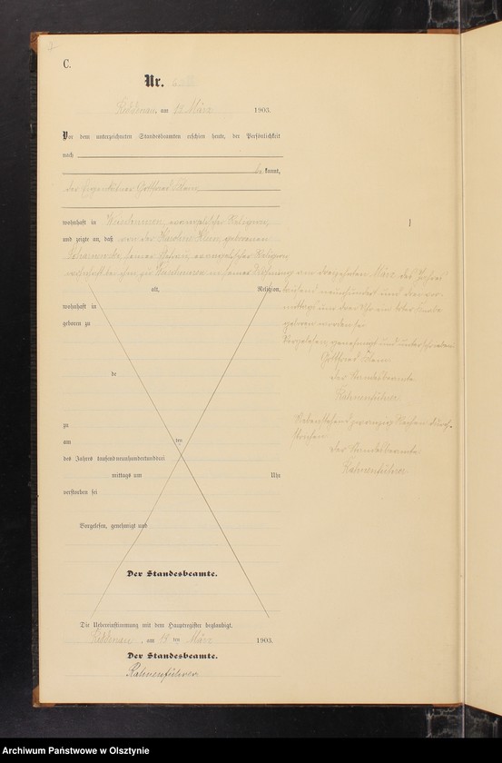 image.from.unit.number "Sterbe-Neben-Register Nr 1 - 23"