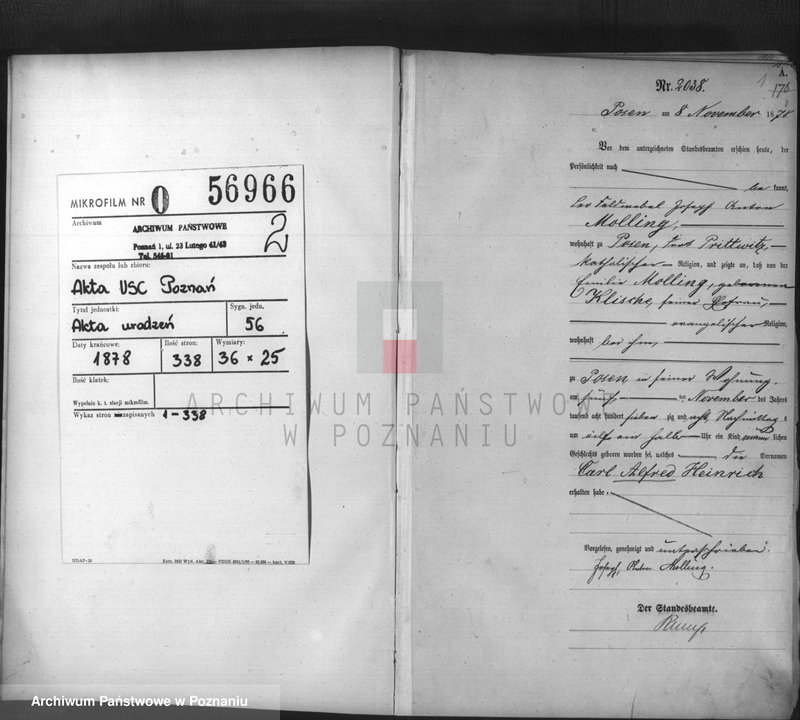 Obraz 2 z jednostki "Księga urodzeń t. IV"