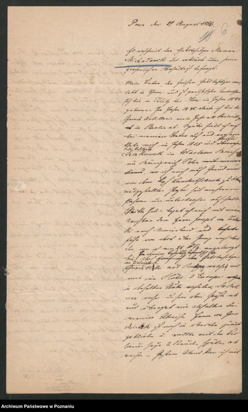 Obraz 13 z jednostki "A. betr. Heinrich von Michałowski /auch Marian und Wladislaus/"