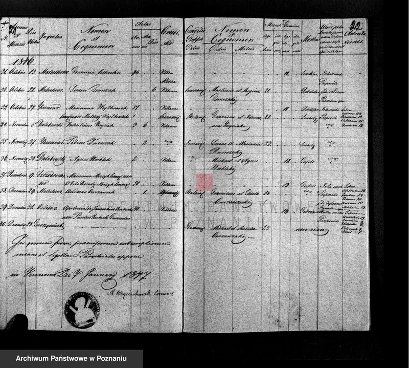 Obraz 14 z jednostki "Liber baptisatorum, copulatorum, mortuorum"