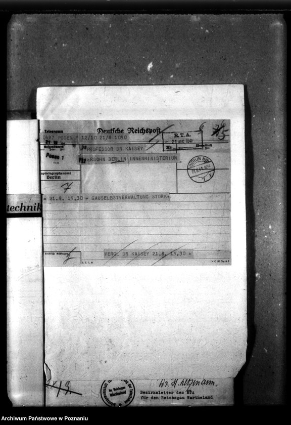 Obraz 10 z jednostki "Absonderung von Tbc-Kranken [Polen]."