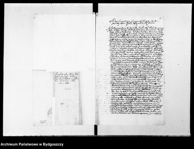 image.from.unit.number "Sprawy sądowe wynikające z roszczeń materialnych konwentu zakonu jezuitów w Chojnicach wobec miasta"