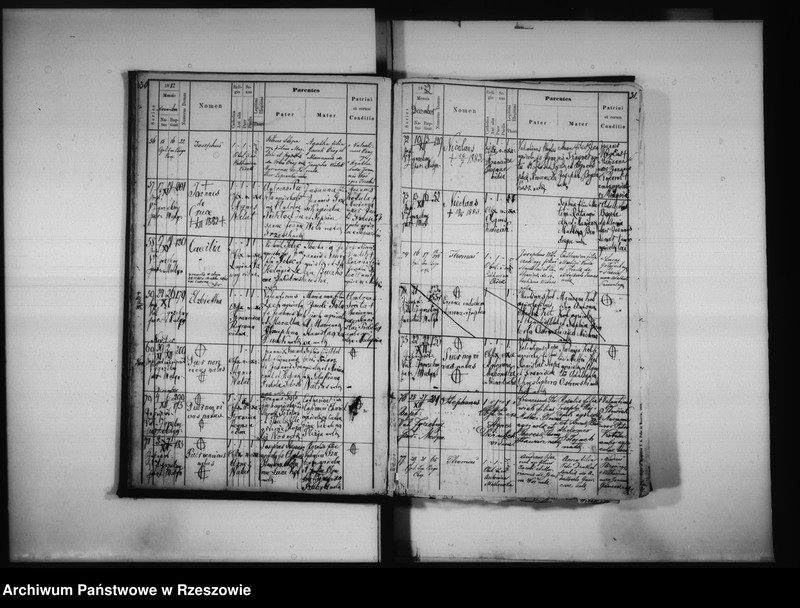 image.from.unit.number "Księga urodzeń Medynia Głogowska i Medynia Łańcucka"