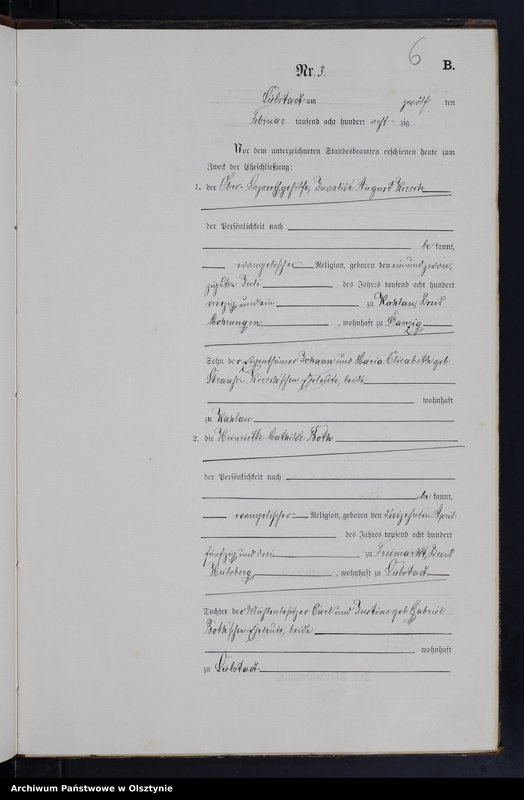 image.from.unit.number "Heiraths-Neben-Register Nr 1 - 23"