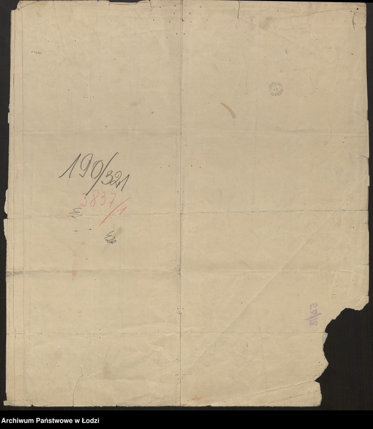 Obraz 3 z jednostki "Plan zachodniej części m. Łodzi"