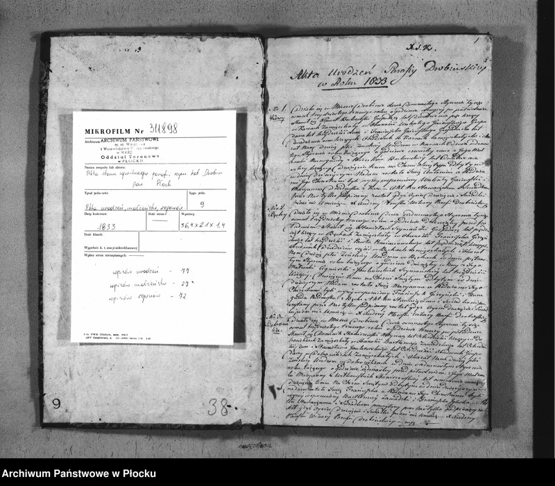 image.from.unit.number "Akta urodzeń, małżeństw i zgonów"