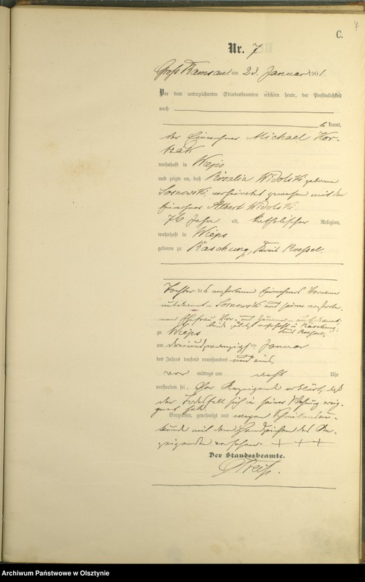 image.from.unit.number "Sterbe-Haupt-Register Nr 1 - 30 i 35 - 49"