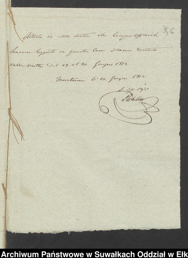 image.from.unit.number "Landes Verteidigungs Sachen vom Jahr 1813"