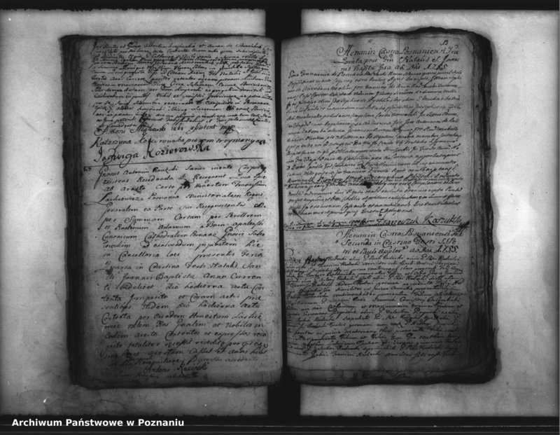 Obraz 19 z jednostki "Inscriptiones, resignationes [protocollon]"