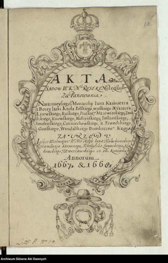 Obraz 10 z kolekcji "Referendaria Koronna111"