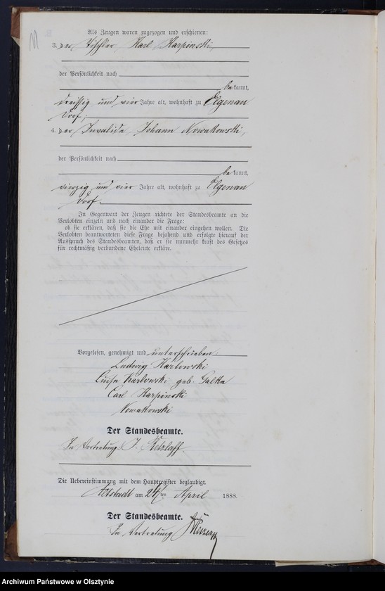 image.from.unit.number "Heiraths-Neben-Register Nr 1 - 19"