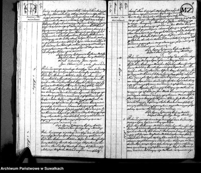 image.from.unit.number "Akta Urodzenia Urzędnika Stanu Cywilnego Gminy Metelskiey Powiatu Seyneńskiego Departamentu Łomżyńskiego od 1-go Maia Tysiąc osiemnastego dziesiątego Roku aż do 1-go Stycznia Roku Tysiąc osimset dwunastego"