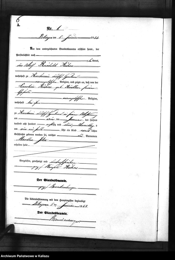 Obraz 9 z jednostki "[Księga urodzeń]"