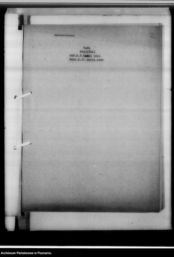 Obraz 6 z jednostki "Deutsch-evangelischer Friedhof Posen, Halbdorfstrasse [opis nagrobków, napisy]"