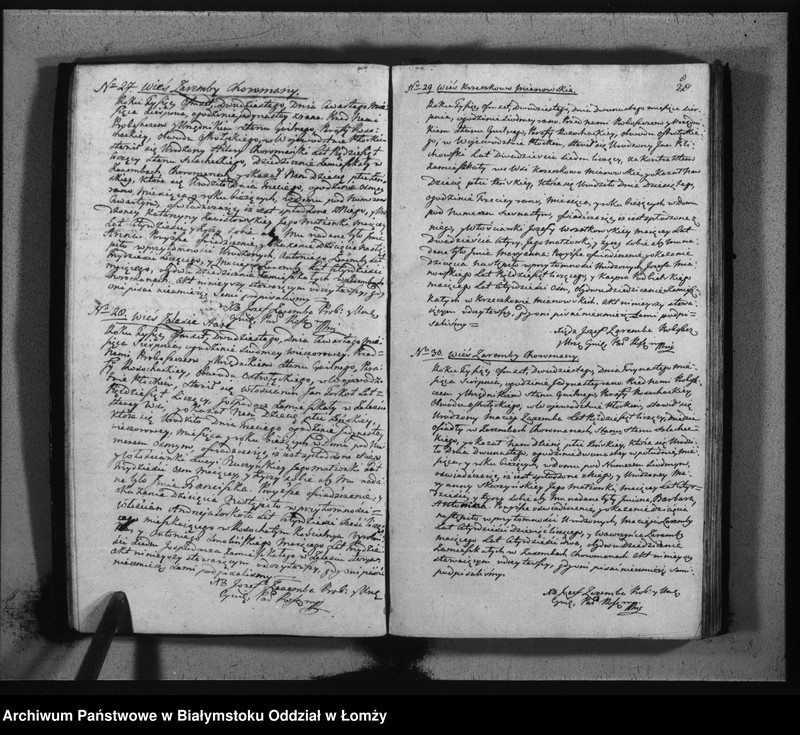 Obraz 10 z jednostki "Księga urodzeń, małżeństw i zgonów"