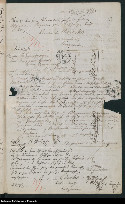 Obraz 8 z jednostki "A. betr. Ignaz und Stanislaus Paczkowski, Studenten in Greifswald"