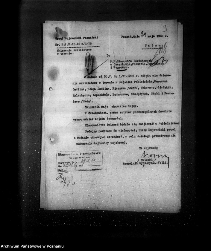 Obraz 7 z jednostki "/Stan bezpieczeństwa w województwie- zarządzenia/"